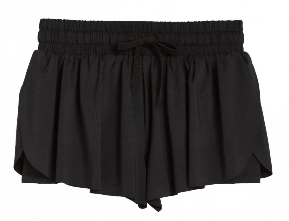 NEW SUZETTE COLLECTION kids' fly away shorts in black